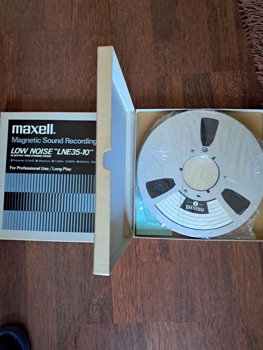Лента Maxell 1100м , TDK 550