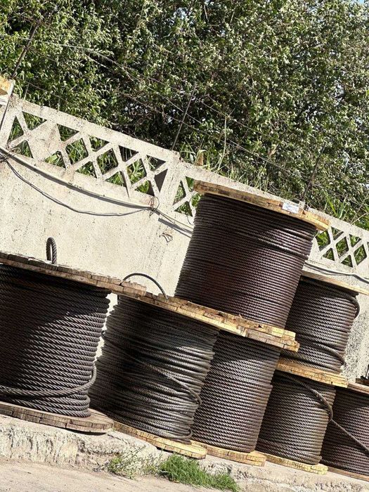 Канат стальной от д-3.8мм до д-45.5мм (Россия)