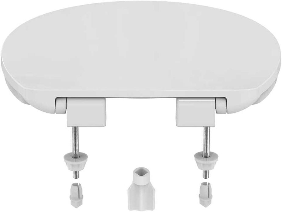 Ideal Standard – CapacWC univ soft-close, Duroplast, balamale inox alb