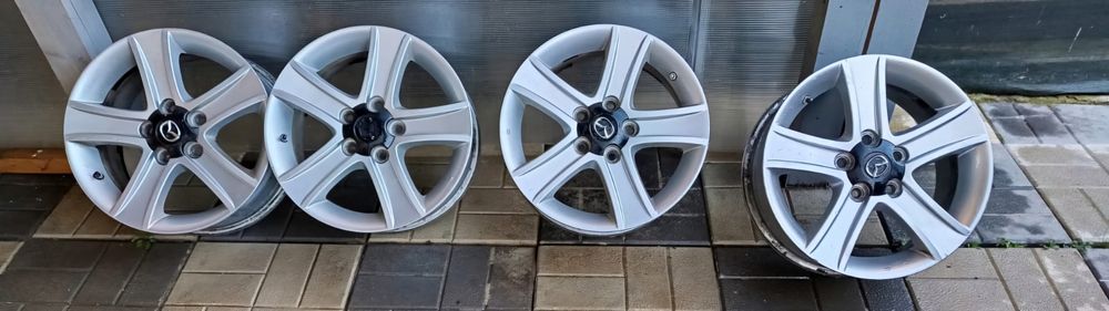 Roți aliaj de 16 Mazda + senzori presiune