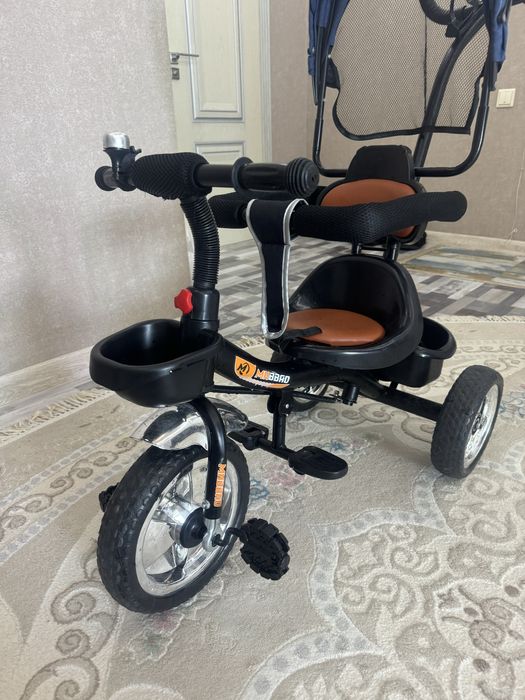 Продам велик с ручкой!15000 тг