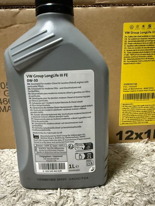 OEM 0w30 моторно масло