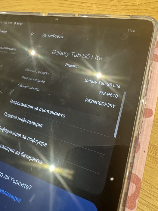 Samsung tab s6 lite