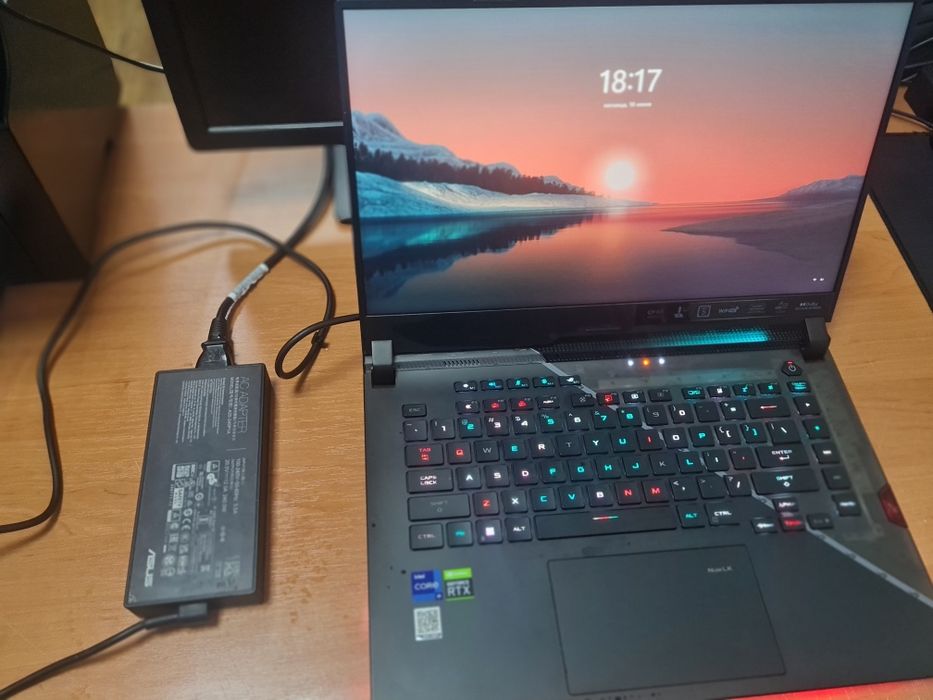 Asus rog strix | продам игровой ноутбук