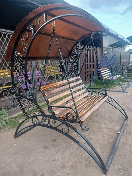 Садовыйе качели разного модели