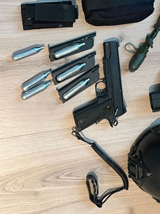 Oberland m7 Airsoft modificat! Plus Colt Glock defect!