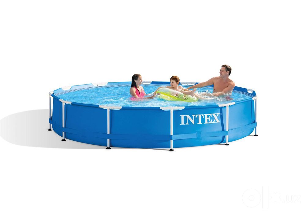 Intex bestway 3.66x76 каркасный бассейн