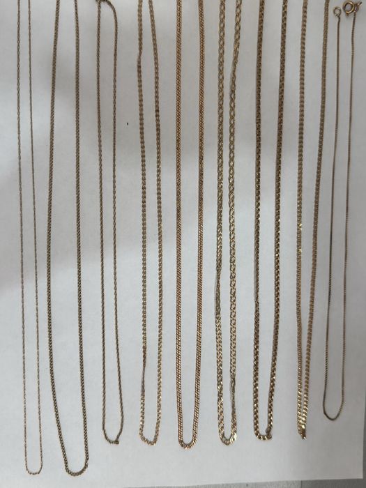 Цепи золотые 585