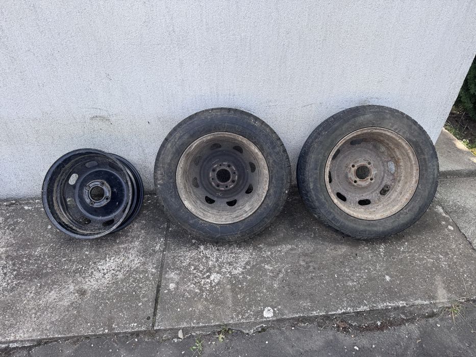 Set 4 jante tabla otel R15 4X100 Peugeot 301 Citroen C-Elysee