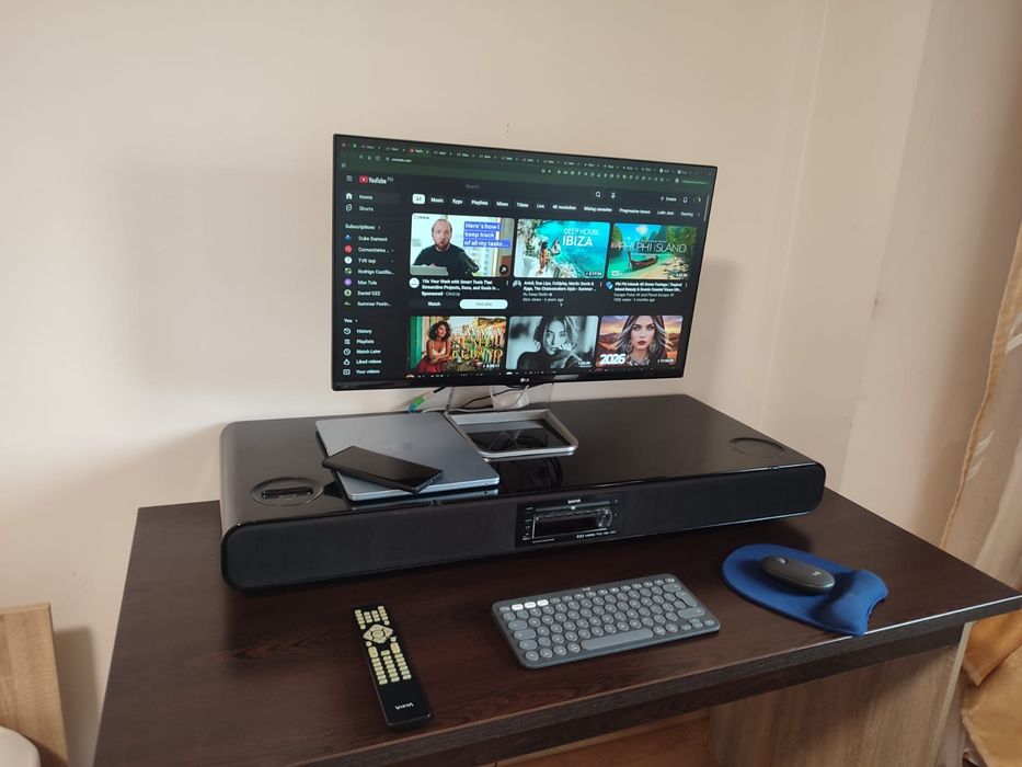 Sistem Home Cinema Soundbase DVD  7. 1 +4  Mp3/ MPEG, 4 /CD,