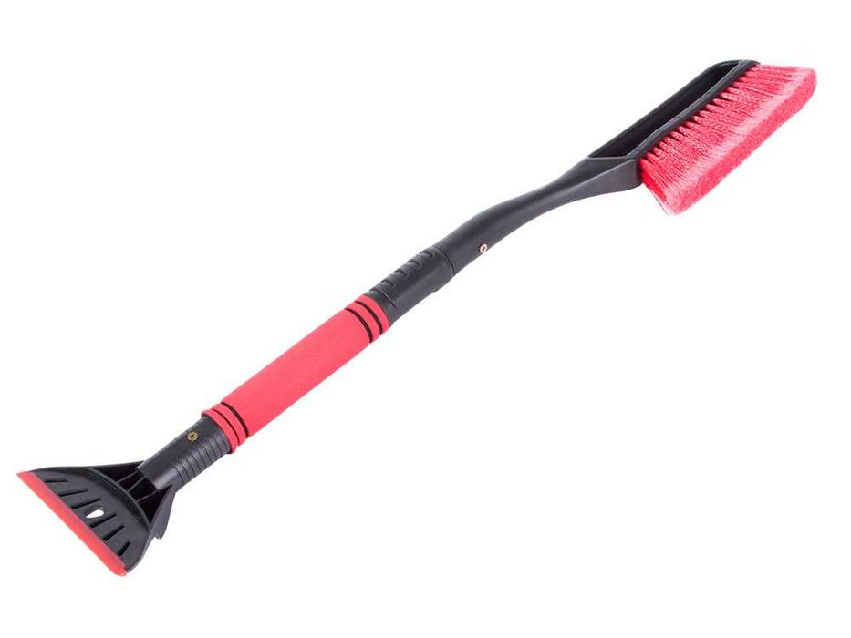 Racleta si perie 2 in 1 telescopica rosu sau albastru 72x86cm