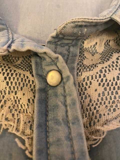 Camasa Denim Elogy cowboy style pentru femei