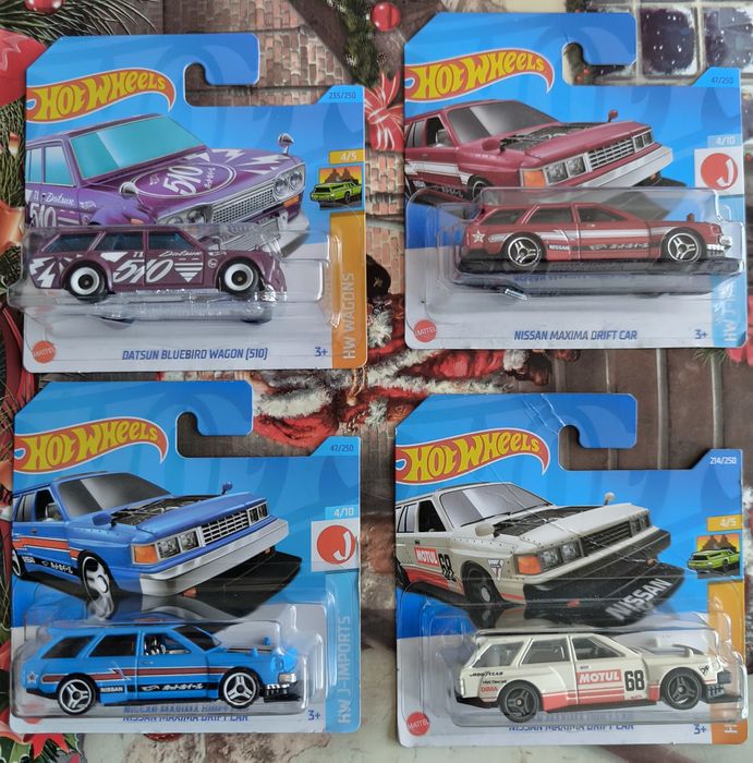 Hot wheels main 2021, 2022, 2023