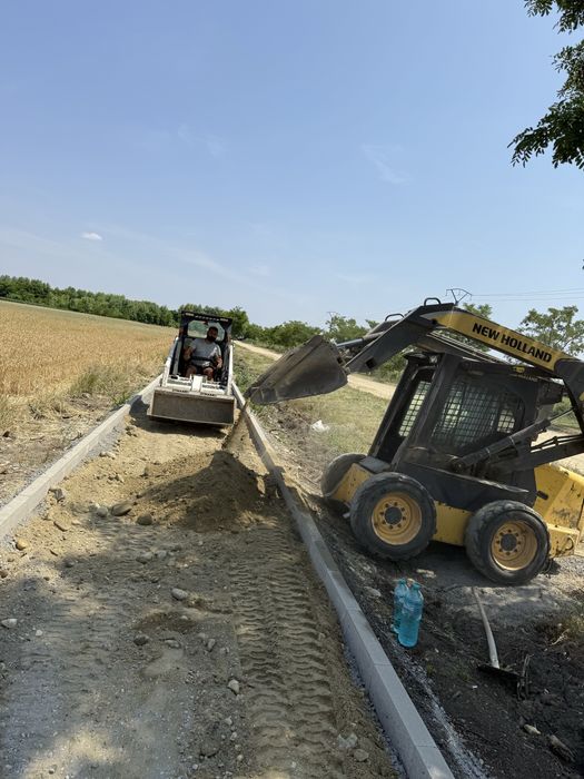 Inchiriere utilaje miniexcavator miniincarcator(bobcat)