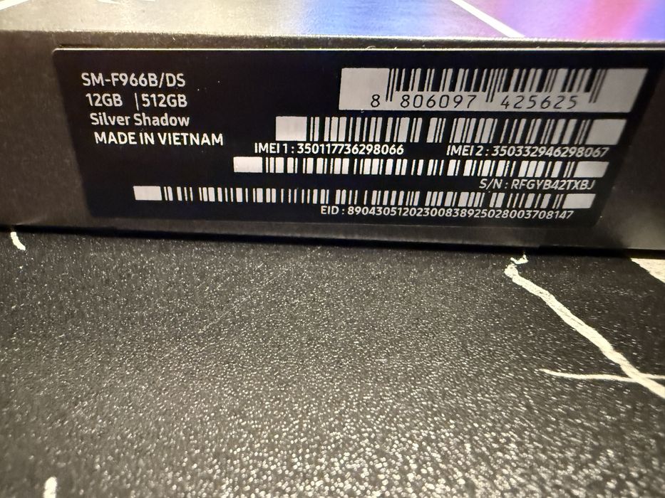 Samsung Z Fold 7 512 Gb Shadow Silver