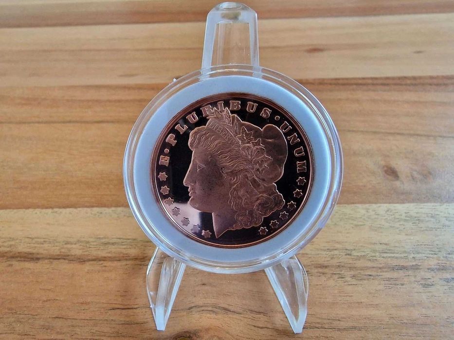 1 oz медна монета 999