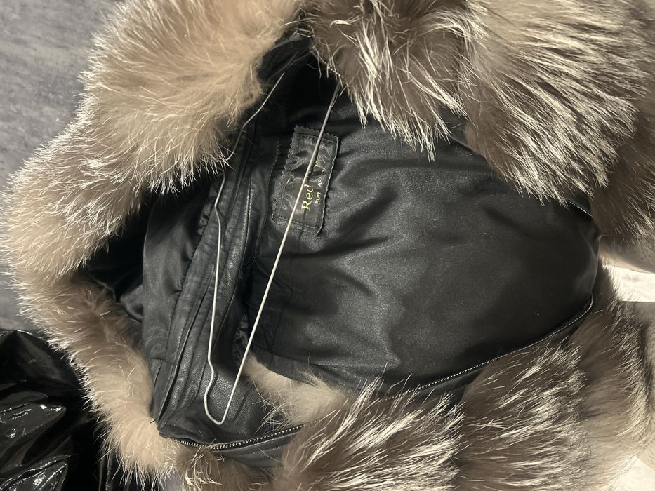 Vesta blana naturala vulpe  gluga