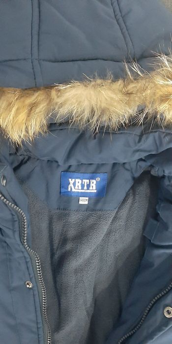 Куртка на мальчика тёплая, рост 140