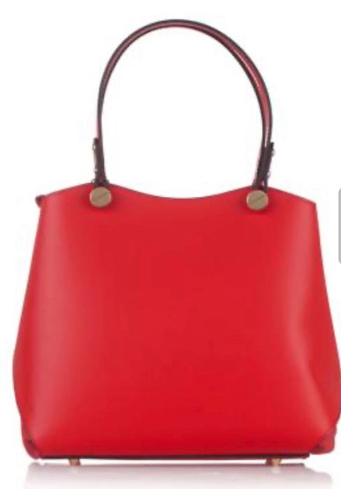 Червена дамска чанта -Pierre Cardin