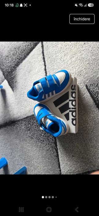 Adidași 23 cm albaștri