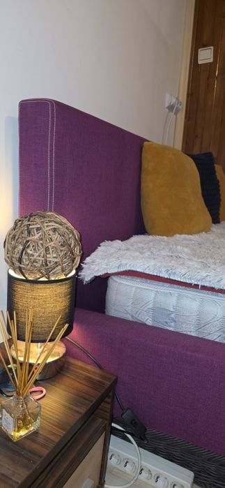 Легло с подматрачна рамка и  матрак  190/120см