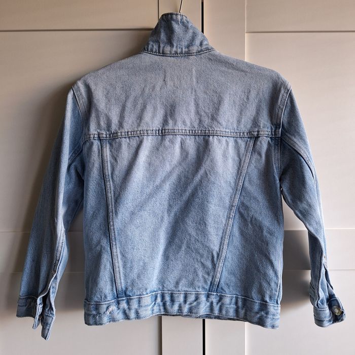 Дънково яке за момиче ZARA размер 8 , 128см