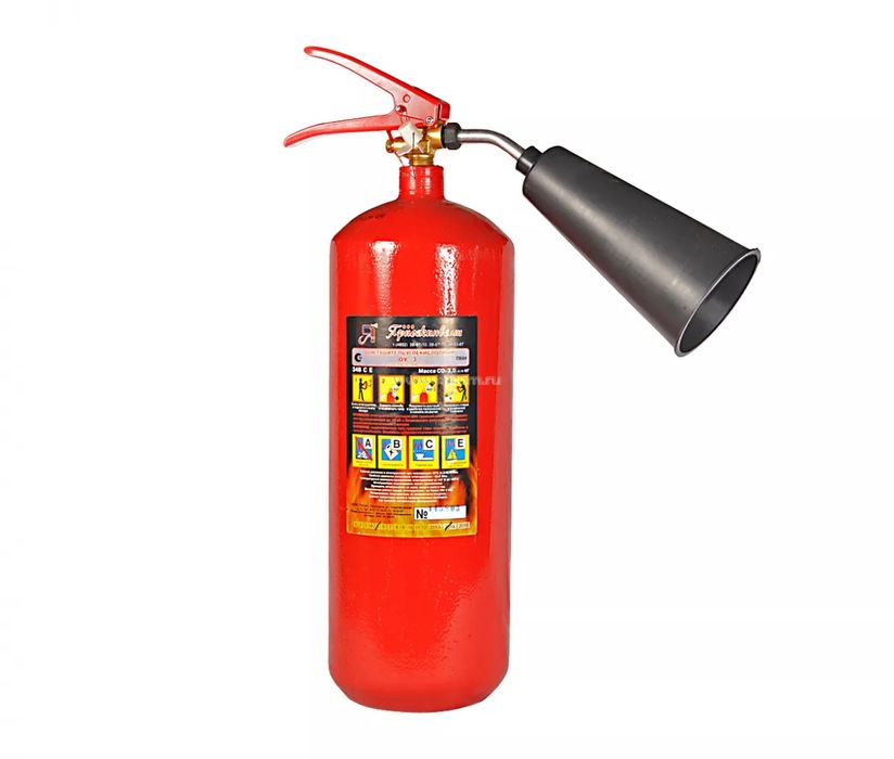 Огнетушитель ОУ-3 - углекислотный огнетушитель оу-3