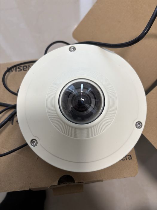 5Mpx Samsung Wisenet IP camera 360 fish eye