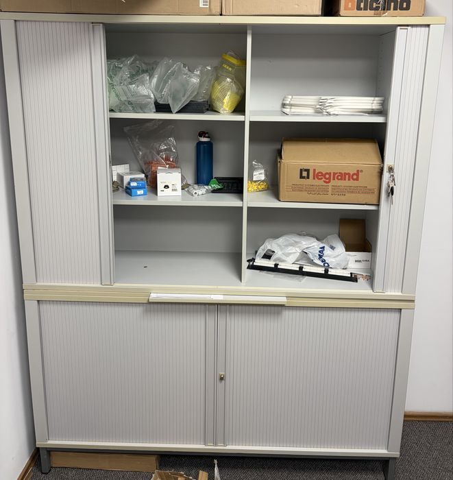 Dulapuri office, cu usi glisante, incuietoare, 160 cm lungime