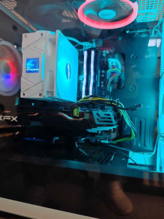 Sistem Ryzen 5 /Ram 24 GB/nVME 512 Samsung+1Tb/RX 580 8GB/850w