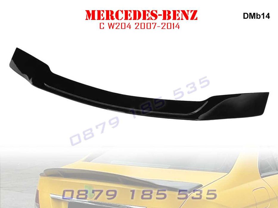 Тунинг лип спойлер багажник Mercedes AMG C W204 задно крило мерцедес