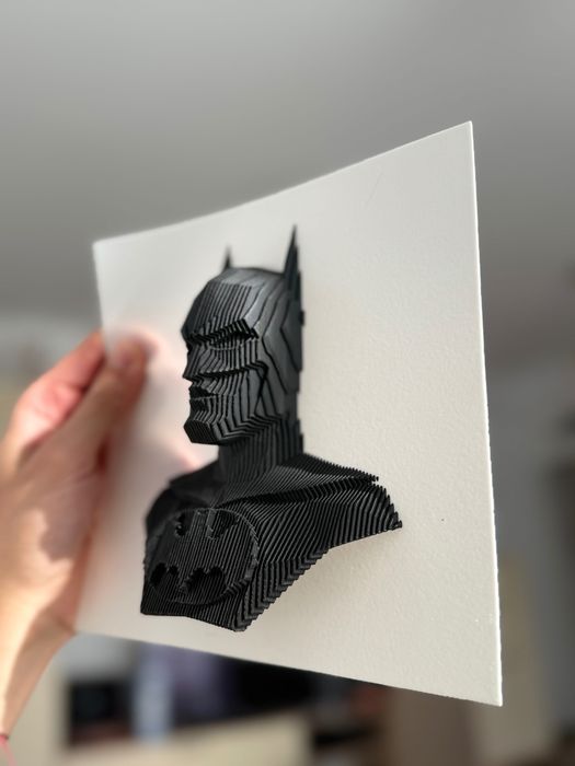 Tablou 3D Batman - decor modern print 3D, idee perfecta de cadou.