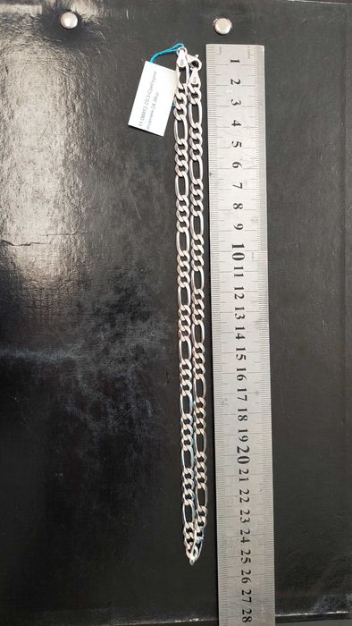 Сребърен ланец 52см