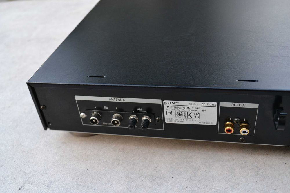 Tuner Sony ST-S 505 ES