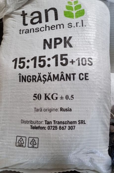 Complexe NPK 15 15 15 saci si big bag