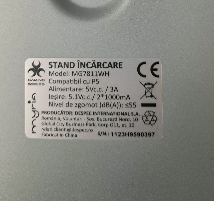 Stand de încărcare PS5