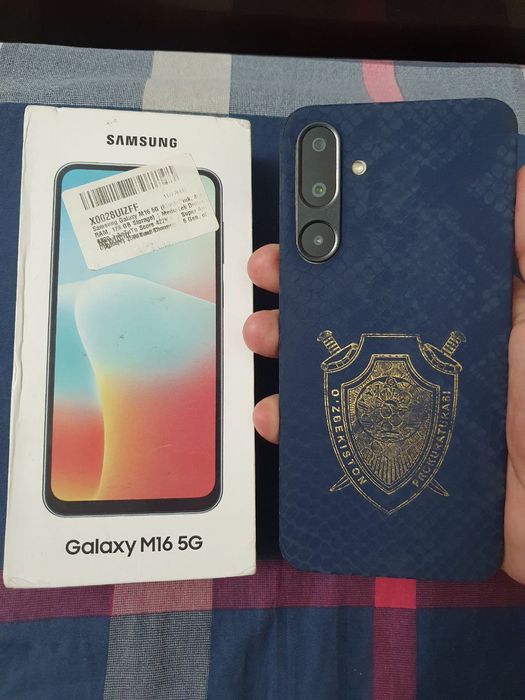 Samsung Galaxy M16 5G 8/128GB Blue Igravoy 2025 Karobka Holati Ideal