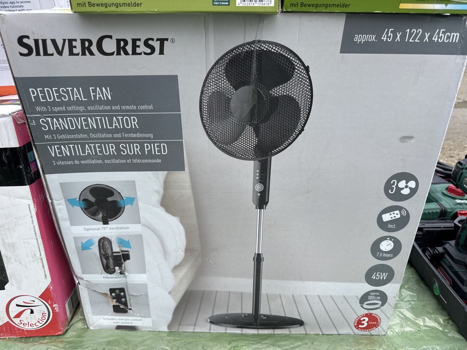 Ventilator cu telecomanda