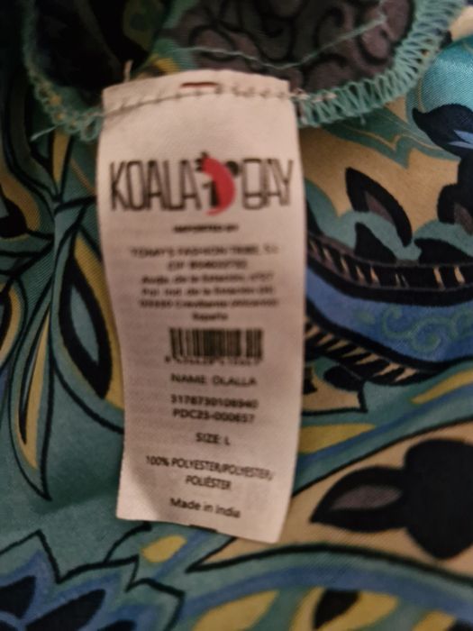 Rochie lunga matase indiana,KoalaBay,L