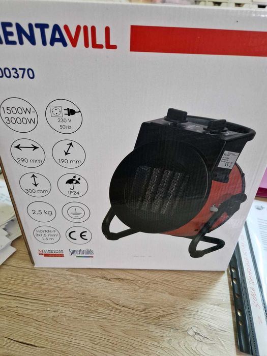 Vand aeroterma industriala cu ventilator