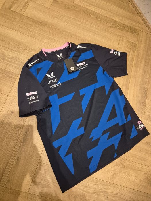 Tricou Castore Alpine F1 Team, Driver 1, 2XL, Dark Sapphire, nou
