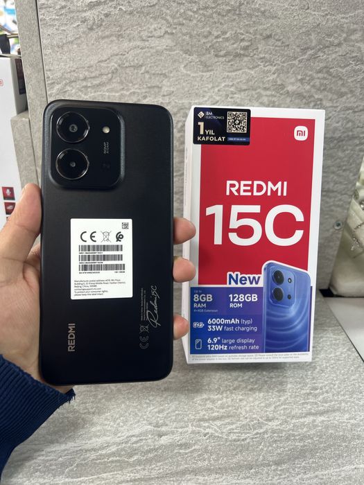 Redmi 15c 128 gb yangiii