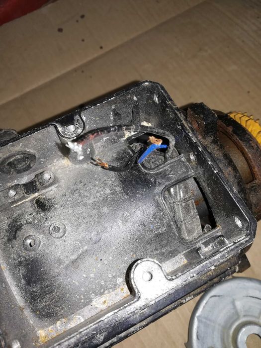 Электродвигатель в рабочем состоянии