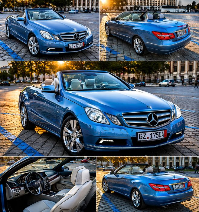Mercedes E200-Cabrio-Automat-Impecabil-Variante Auto