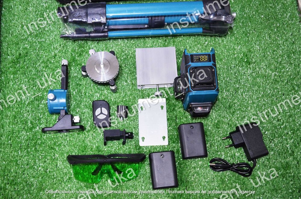 Лазерный уровень 4Д 16 лучей