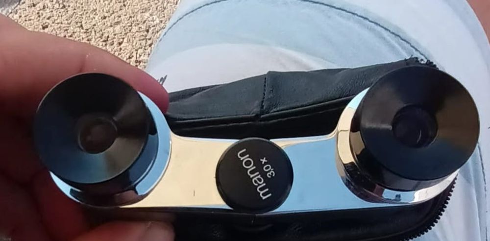Binoclu cu reticul Carl Zeiss militar binoclu Eschenbach și Briceag vechi de colectie