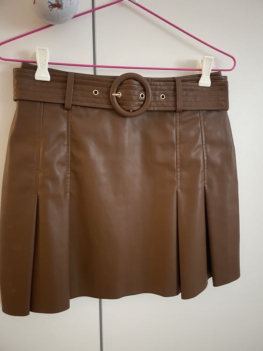 Fuste piele ecologica - 2 buc, marime S