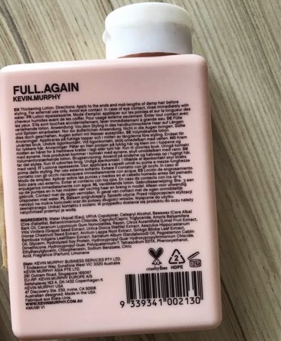 Лосион за обем и плътност Kevin Murphy Full again- нов