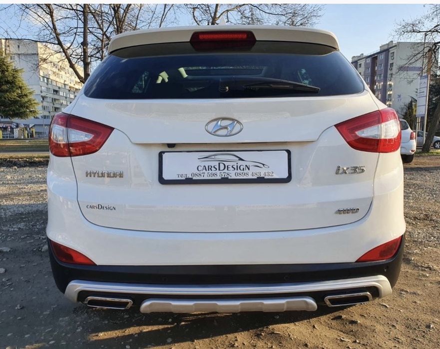 Тунинг Дифузьор задна броня Hyundai ix35 2009 - 2015