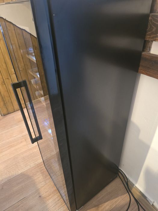 Vitrina vin, frigider vin, racitor vin .Barossa 48cm 54 de Sticle Răcitor de Vinuri cu 2 Zone Negru